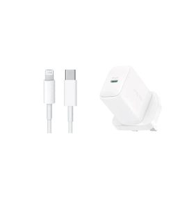 Adaptör Joyroom Jr-Tcf20L Type-C 20W + Lightning Kablo Fast Charger