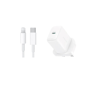 Adaptör Joyroom Jr-Tcf20L Type-C 20W + Lightning Kablo Fast Charger KKTC