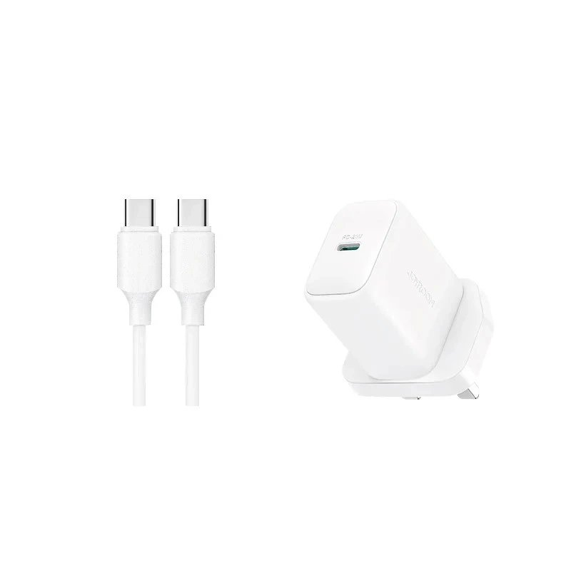 Adaptör Joyroom Jr-Tcf20T Type-C 20W + Type C Kablo Fast Charger KKTC