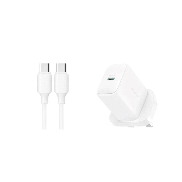 Adaptör Joyroom Jr-Tcf20T Type-C 20W + Type C Kablo Fast Charger Kktc