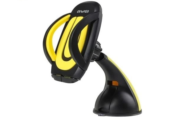 Aksesuar Aweı X7 Araç Tutacağı Sarı KKTC