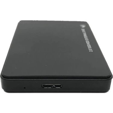 Aksesuar External Hdd Kutusu 2.5" Usb 3.0 Siyah Vi̇dasiz KKTC