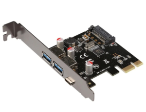 Aksesuar Pcı-Exp Kart Usb 3.0 2 Port Type-C Usb3.1 1 Port Kktc