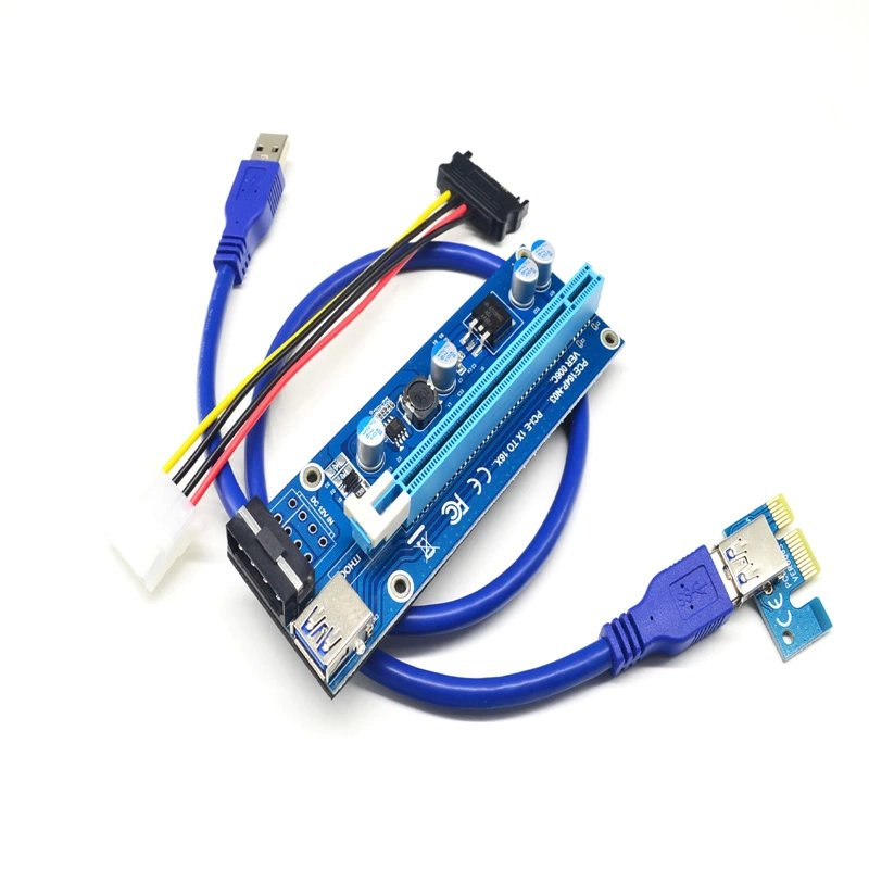 Aksesuar Rıser Kart Pcı-E 1X To 16X 6 Pin Ver006 KKTC