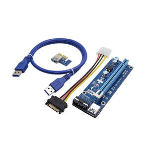 Aksesuar Riser Kart Pci-E 1X To 16X 6 Pin Ver008S
