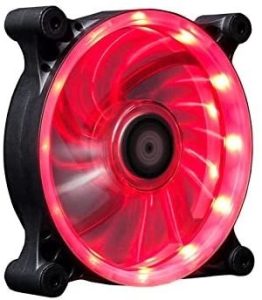 Aksesuar Xigmatek Seii-F1252 Solar 12Mm Red Led Kasa Fani