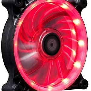 Aksesuar Xigmatek Seii-F1252 Solar 12Mm Red Led Kasa Fani
