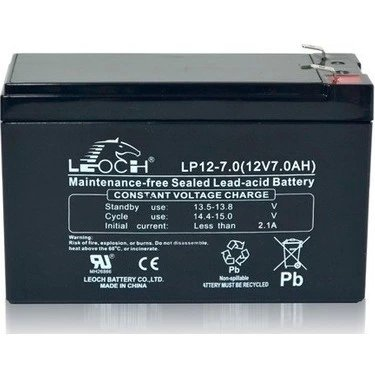 Akü Leoch 12V 7A KKTC