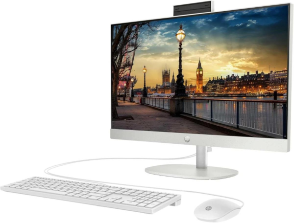 All In One Hp Proone 8T2W6Es 245 G10 R5-7520U 16Gb 512Gb Ssd 23.8&Quot; - Görsel 2