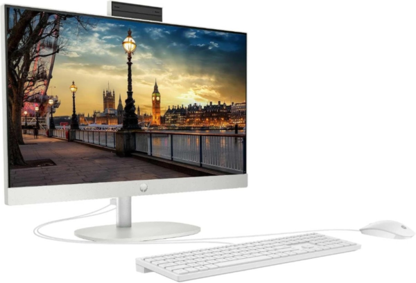 All In One Hp Proone 8T2W6Es 245 G10 R5-7520U 16Gb 512Gb Ssd 23.8&Quot; - Görsel 3
