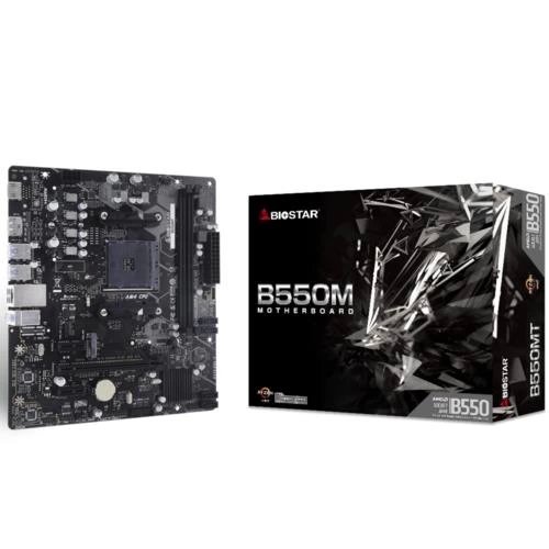 Anakart Bıostar B550Mt 4400Mhz Hdmı Dp M2 Ddr4 Matx Am4 Kktc Anakart Bıostar B550Mt 4400Mhz Hdmı Dp M2 Ddr4 Matx Am4 Kktc