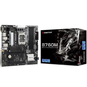 Anakart Biostar B760Mz-E Pro Ddr5 6000 2Xm2 Dp Hdmi Vga Matx 1700P