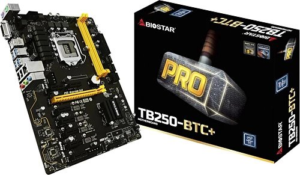 Anakart Biostar Tb250-Btc+Ddr4 1151P Mining KKTC