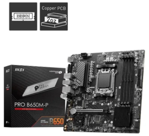 Anakart Msi Pro B650M-P Ddr5 M.2 Am5