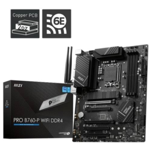 Anakart Msi Pro B760-P Wifi Ddr4 S+V+Gl 1700P