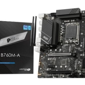 Anakart Msı Pro B760M-A Wıfı Ddr4 S+V+Gl 1700P KKTC