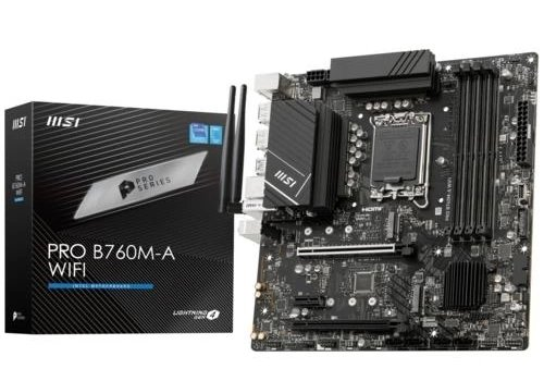 Anakart Msı Pro B760M-A Wıfı Ddr5 S+V+Gl 1700P KKTC