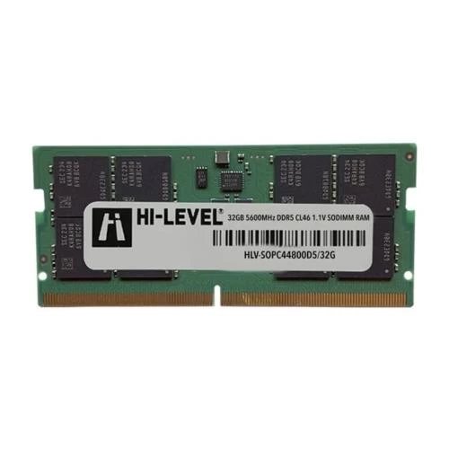 Bellek Hi-Level 32Gb Ddr5 5600Mhz Sodimm Hlv-Sopc44800D5-32G Notebook