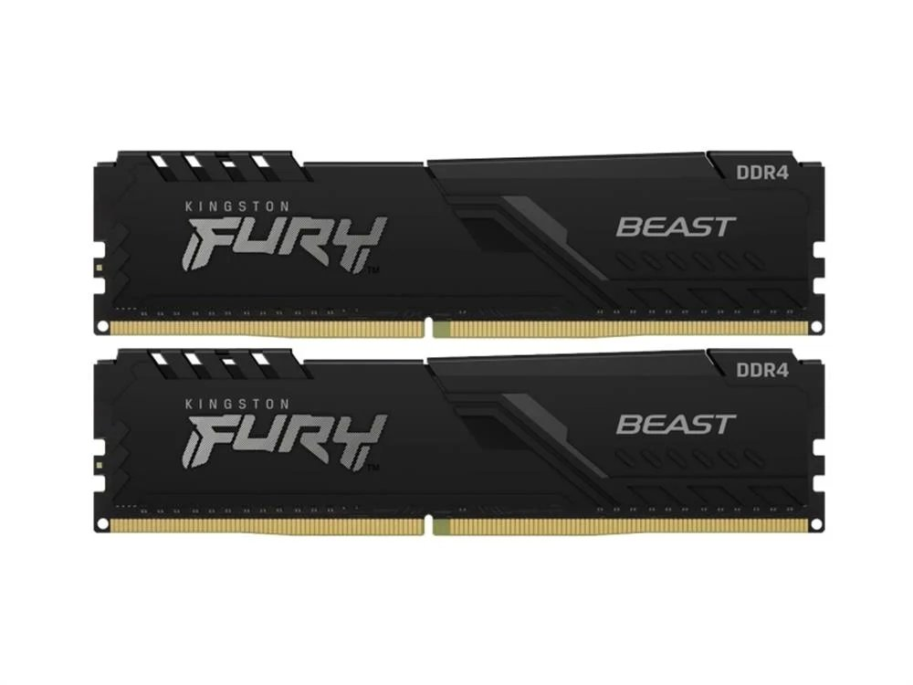 Bellek Kıngston Fury Beast 16Gb(2X8) 3200Mhz Kf432C16Bbk2/16 Cl16 KKTC