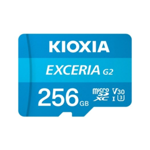 Bellek Kioxia 256Gb Micro Sdhc G2 4K 100Mb/S Lmex2L256Gg2 V30 U3