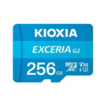 Bellek Kioxia 256Gb Micro Sdhc G2 4K 100Mb/S Lmex2L256Gg2 V30 U3