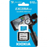 Bellek Kioxia 512Gb Micro Sdxc G2 4K 100Mb/S Lmex2L512Gg2 V30 U3