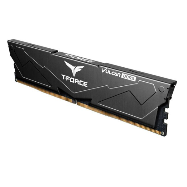 Bellek Team T-Force Vulcan Black 32Gb (2X16Gb) 6000Mhz Ddr5 Cl38 - Görsel 2