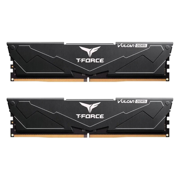 Bellek Team T-Force Vulcan Black 32Gb (2X16Gb) 6400Mhz Ddr5 Cl40 Kktc