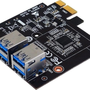 Biostar Pci-E 1X To 4X Usb3.0 Riser Adaptor Dcbtc2