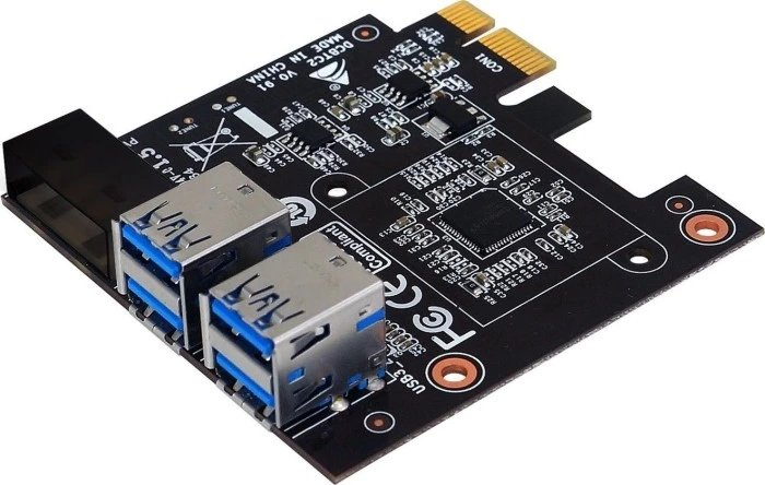 Bıostar Pcı-E 1X To 4X Usb3.0 Rıser Adaptor Dcbtc2 KKTC