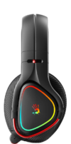Bloody Mr720 Siyah Şarjlı Rgb Kulaklık-Bt&2.4G&3.5Mm - Görsel 3
