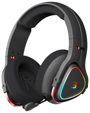 Bloody Mr720 Siyah Şarjlı Rgb Kulaklık-Bt&2.4G&3.5Mm