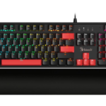 Bloody S515R F.Black Qtr Usb Rgb Mekanik-Bmls Red Swıtch+Bilek Desteği