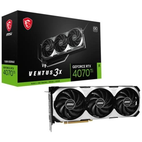 Ekran Kartı Msı Rtx4070Tı Ventus 3X Oc 12Gb 192Bit Gddr6 Kktc Ekran Kartı Msı Rtx4070Tı Ventus 3X Oc 12Gb 192Bit Gddr6 Kktc