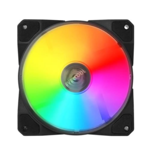 Evercool F12 38Cfm 1200Rpm 12Cm Rainbow Siyah Kktc