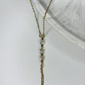 Çelik Çiçek Detaylı Gold Şahmeran Bileklik | Işıltılı ve Zarif Tasarım - GildoraAccessories