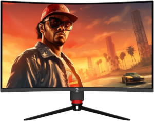 Gamepower 32'' Vision V30 Curved 1000R Rgb 240Hz 1Ms 2K Speaker