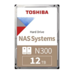 Hdd Toshiba 3.5" 12Tb N300 256Mb 7200Rpm Hdwg21Cuzsva Sata 3 7/24 Nas