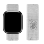 Hoco Watchband For Iwatch 42/44/45/49Mm Wa02 Space White