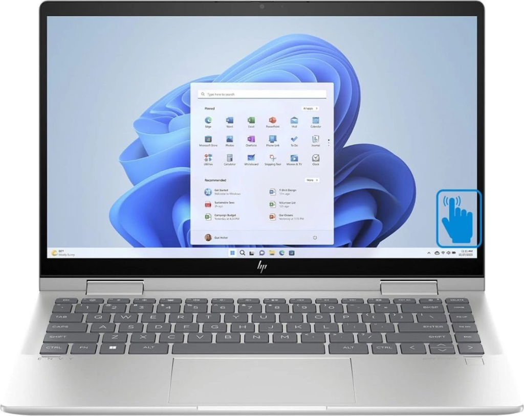 Hp Envy 14-Es1013Dx X360 Intel Core 5-120U 8Gb 512Gb Ssd 14&Quot;Dokunmatik Kktc
