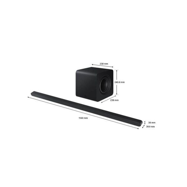 Samsung Hw-S800D İnce Soundbar 3.1.2 Kanal - Görsel 2