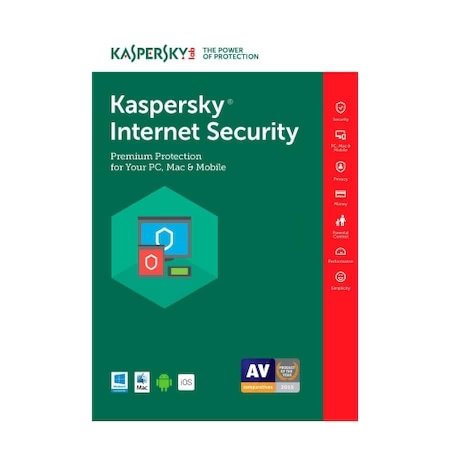 Internet Securıty Kaspersky 1 Yıl 2 Pc