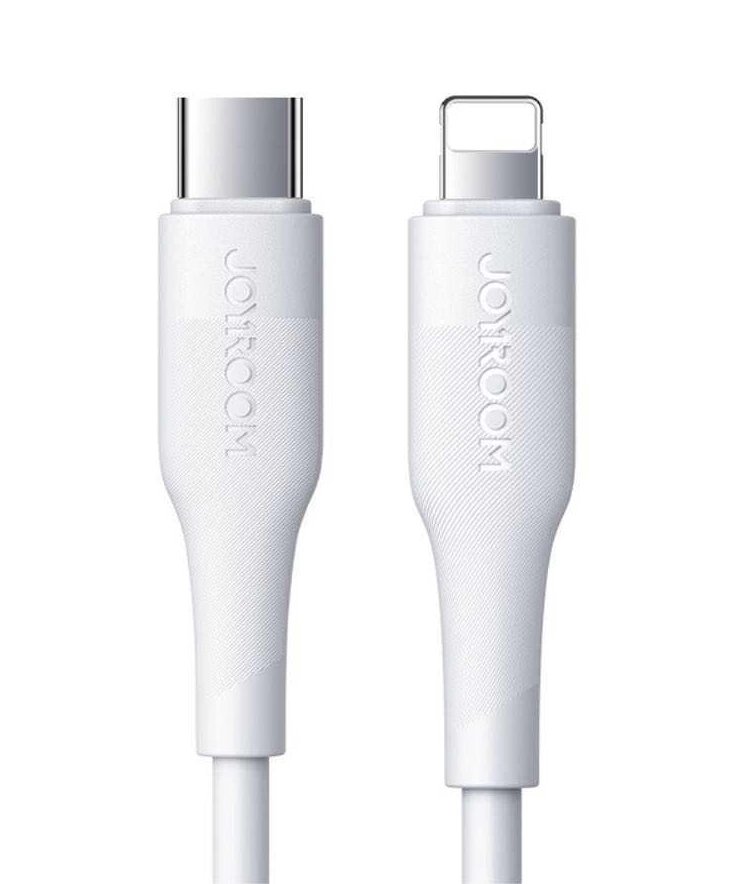 Joyroom M3 Type-C To Lıghtnıng 20W Pd Fastıng Chargıng 1.2Mt Beyaz Kktc Joyroom M3 Type-C To Lıghtnıng 20W Pd Fastıng Chargıng 1.2Mt Beyaz Kktc