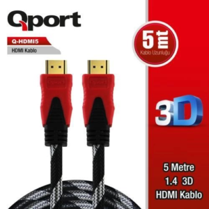 Kablo Qport Q-Hdmi5 5Mt Hdmi Kktc