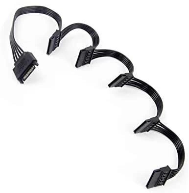 Kablo Sata Power To 5 Sata 15 Pın Hdd Power Dönüştürücü KKTC