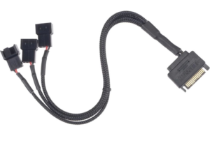 Kablo Sata Power To Fan 3 Port Y Pwm Çoklayıcı Kktc