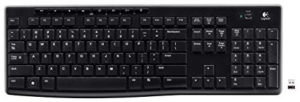 Kablosuz Klavye Logitech K270 920-003761 Tr Layout