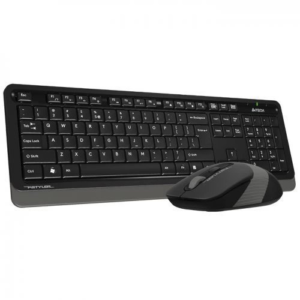Kablosuz Klavyemouse A4Tech Fg1010 Q Gri̇ Tr Layout