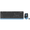 Kablosuz Klavyemouse A4Tech Fg1035 Q Mavi̇ Tr Layout KKTC