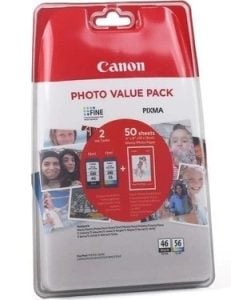 Kartus Canon Pg-46 + Cl-56 Multipack